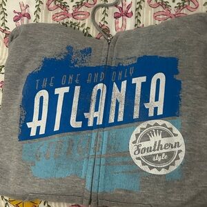 Gray Atlanta Hoodie